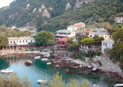 Νταμούχαρη Πήλιο - το παλιό λιμάνι